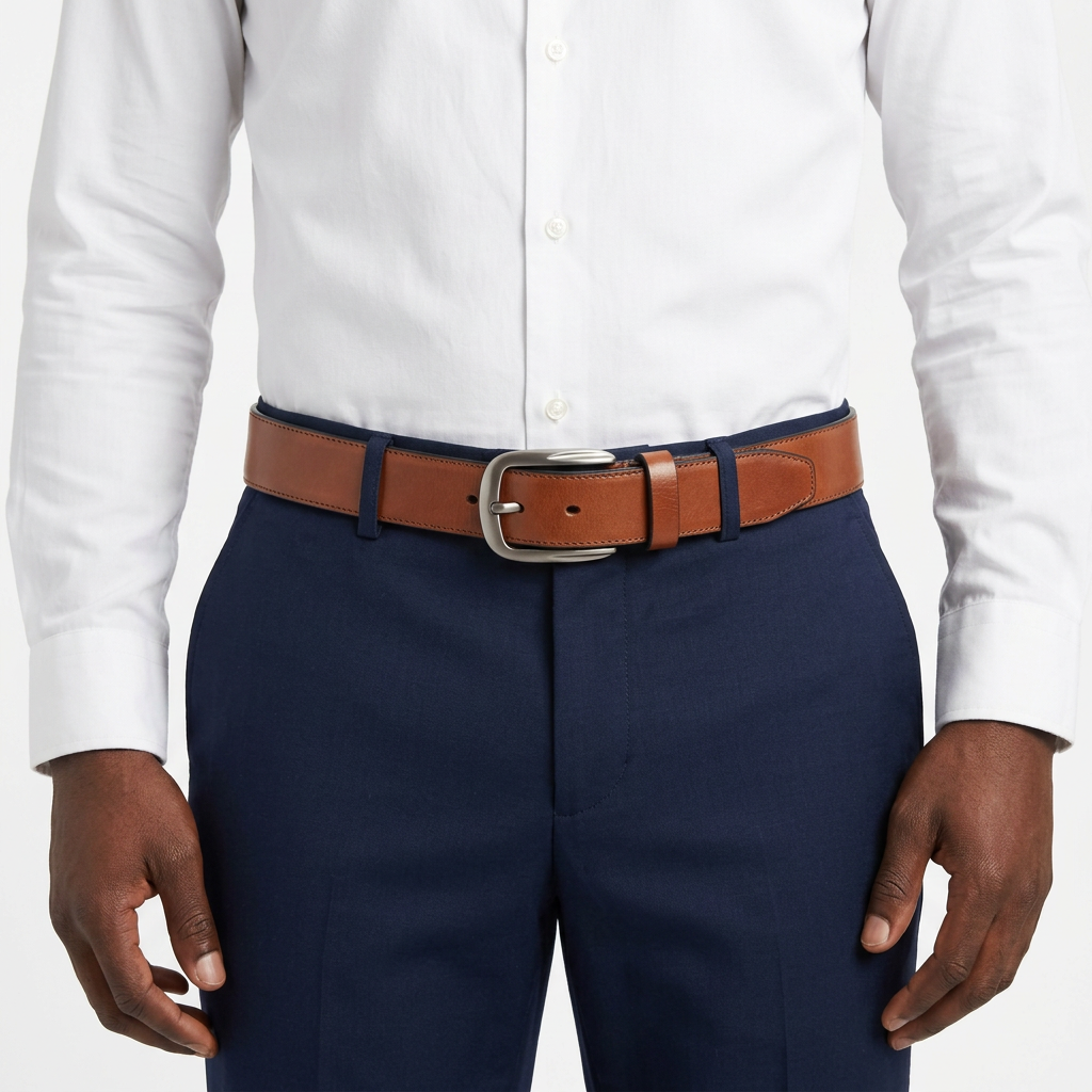 Model preview with original tan-brown belt colour
