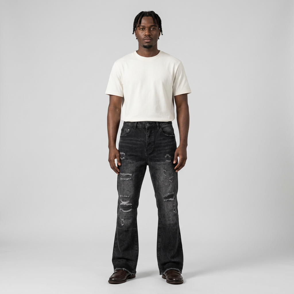 Model shot based on the mannequin design