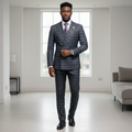 Model Shot – Full Suit with Correct Tie & Trousers