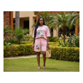 Model Shot — Pink Birkin Graphic Co-ord Set