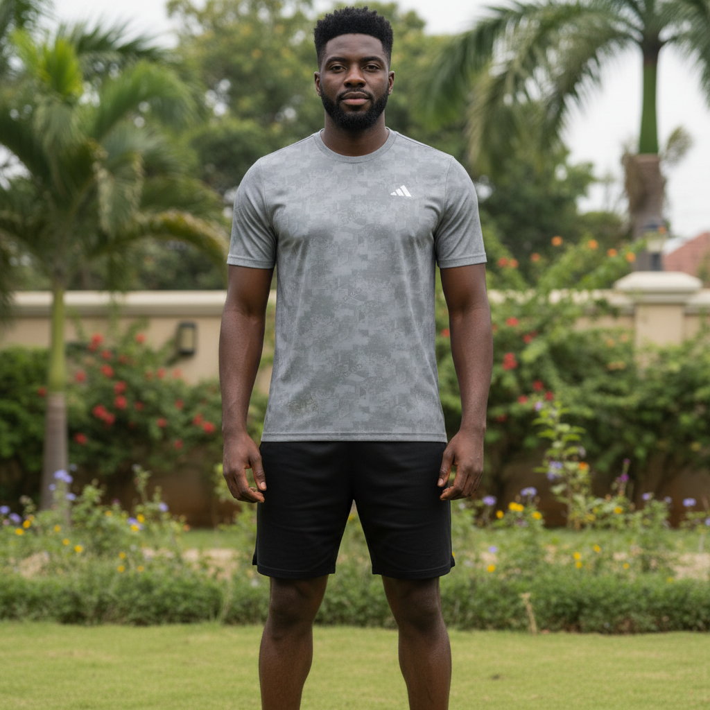 Model Shot Redo – Light/Dark Grey Sport Jersey