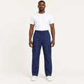 Navy cargo trousers adult model preview