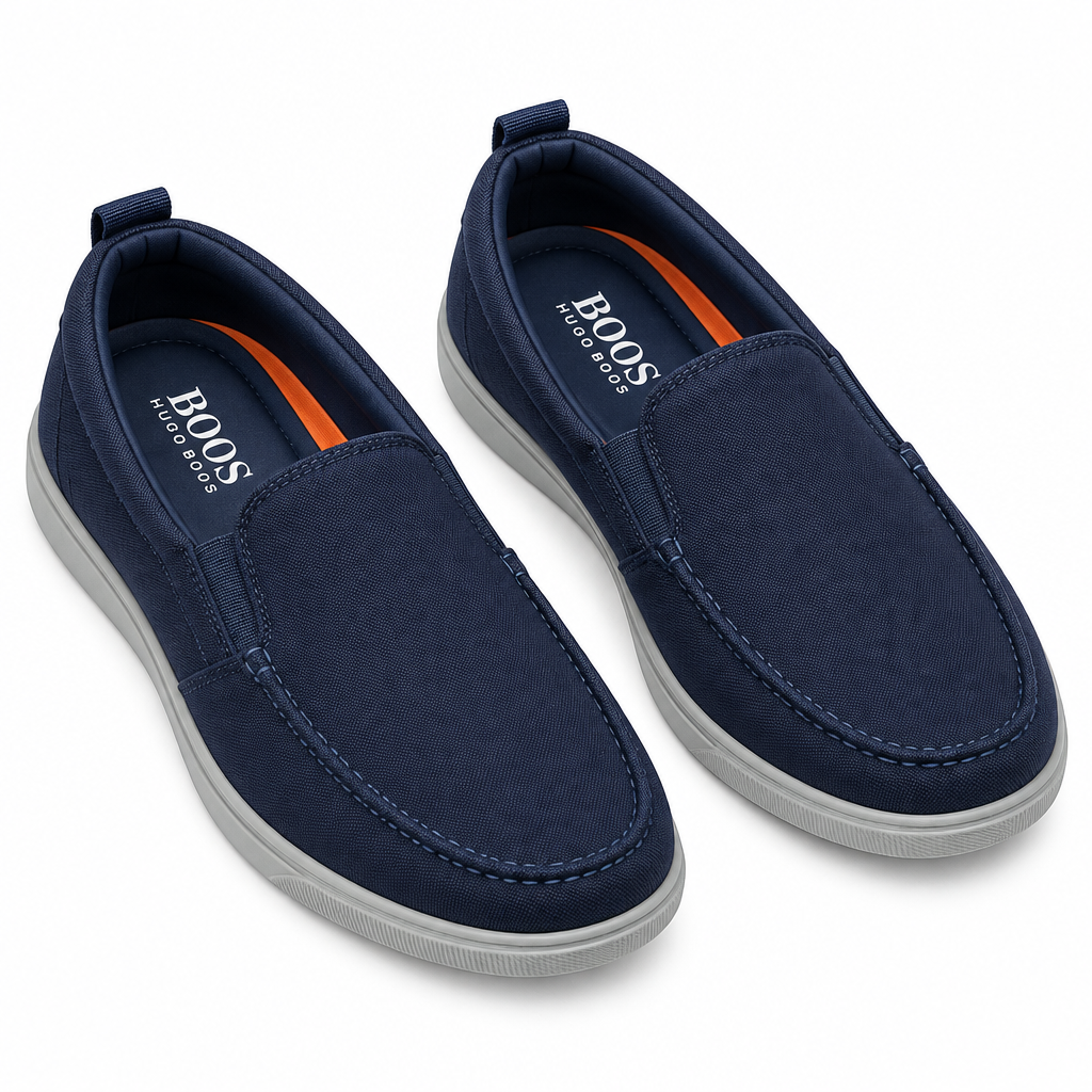 Navy Slip-On Loafer Sneaker – Ghost Mannequin
