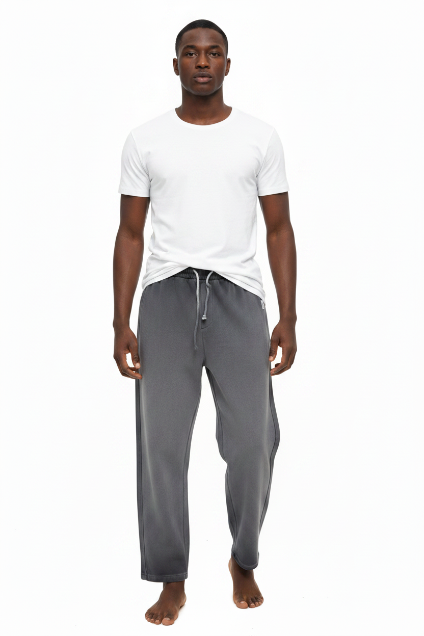 Navy Washed Jogger pants