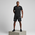 Black Athletic Training Shorts