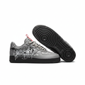 Nike AF1 Graffiti Splash Grey – Ghost Product Shot