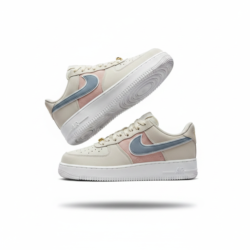 Nike AF1 Off-White Pink Slate – Ghost Product Shot
