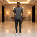Nike Grey Tee – Model Shot