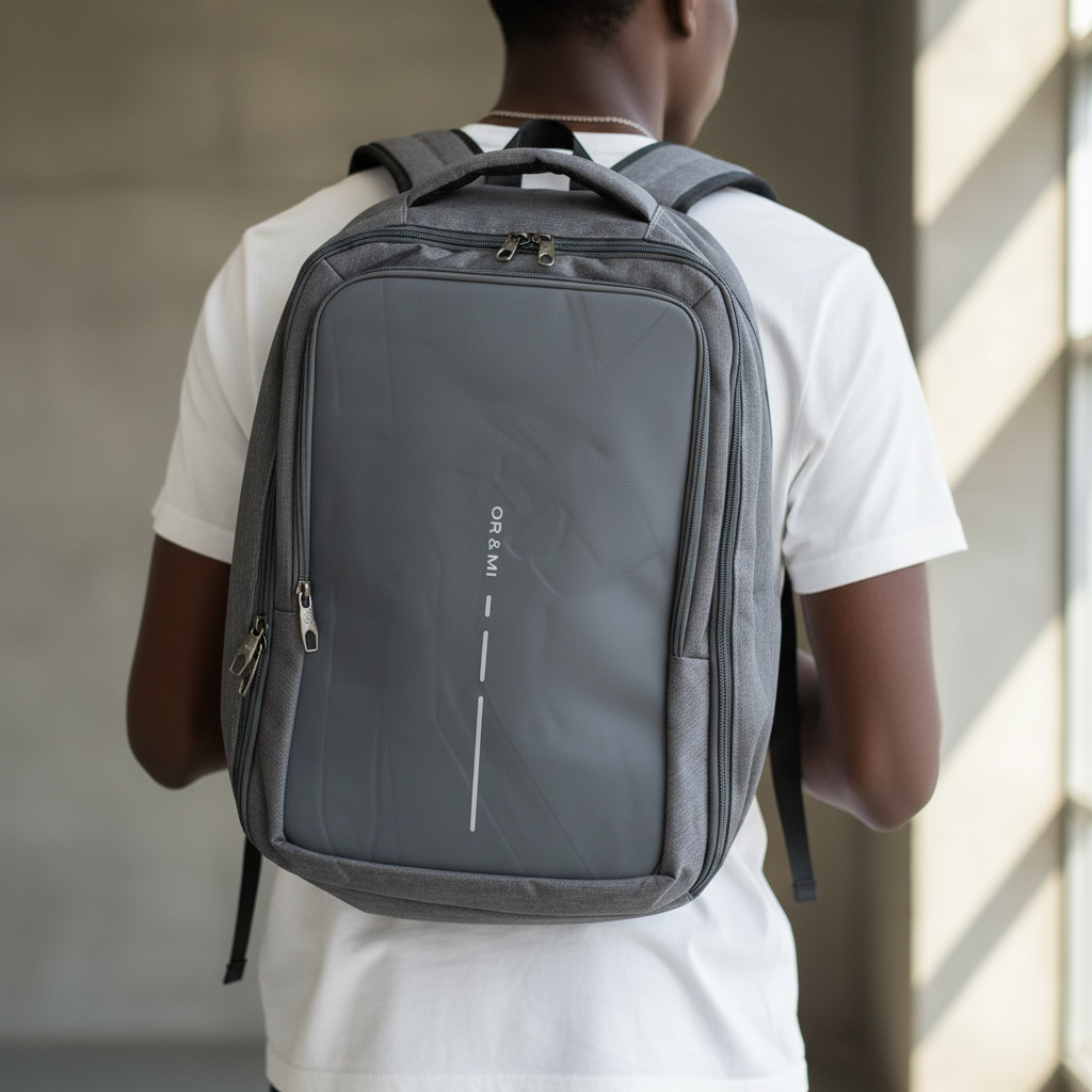 OR & MI Heather Grey – Model Focus