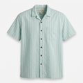 Pale blue shirt ghost-mannequin studio image