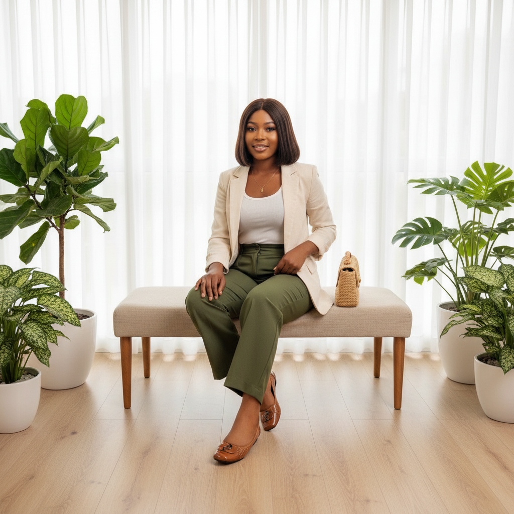 Seated Model Shot