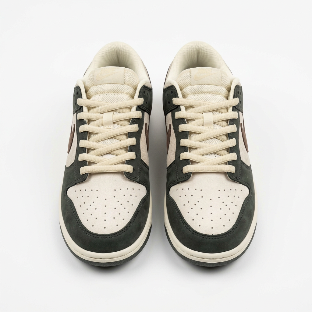 Sneaker front-view pair
