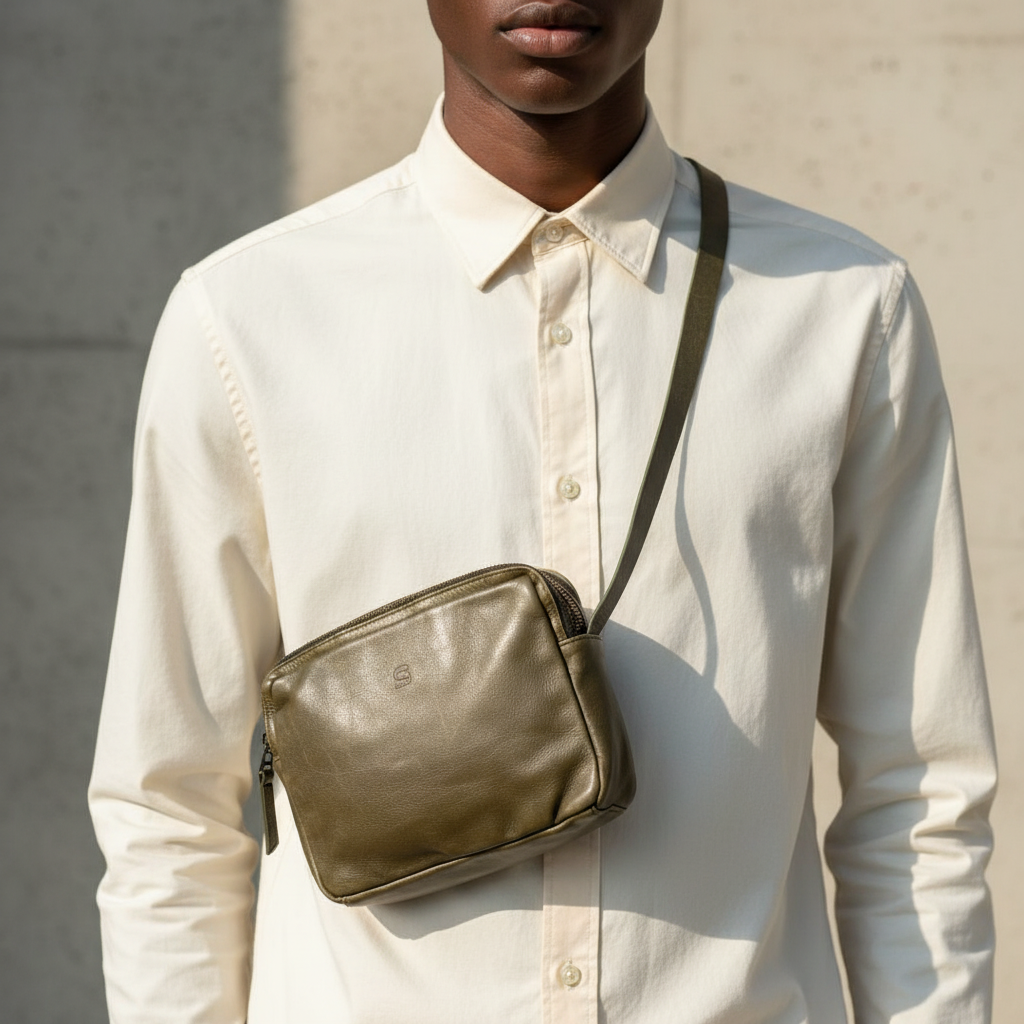 Sobar Star RAW Olive Green Bag – Model Focus