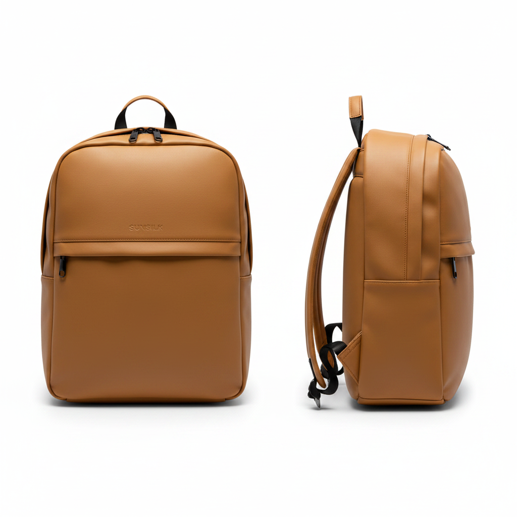 Sobar SUNSILK Tan Backpack – Ghost Front & Side