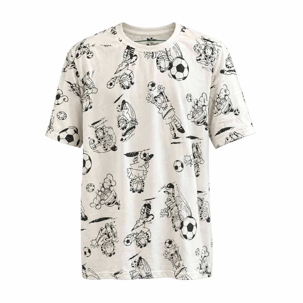 Sport-motif T-shirt mannequin preview