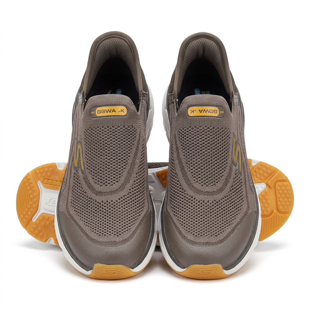Taupe-grey ghost-mannequin pair