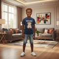 Teddy Bear Graphic Tee - Model