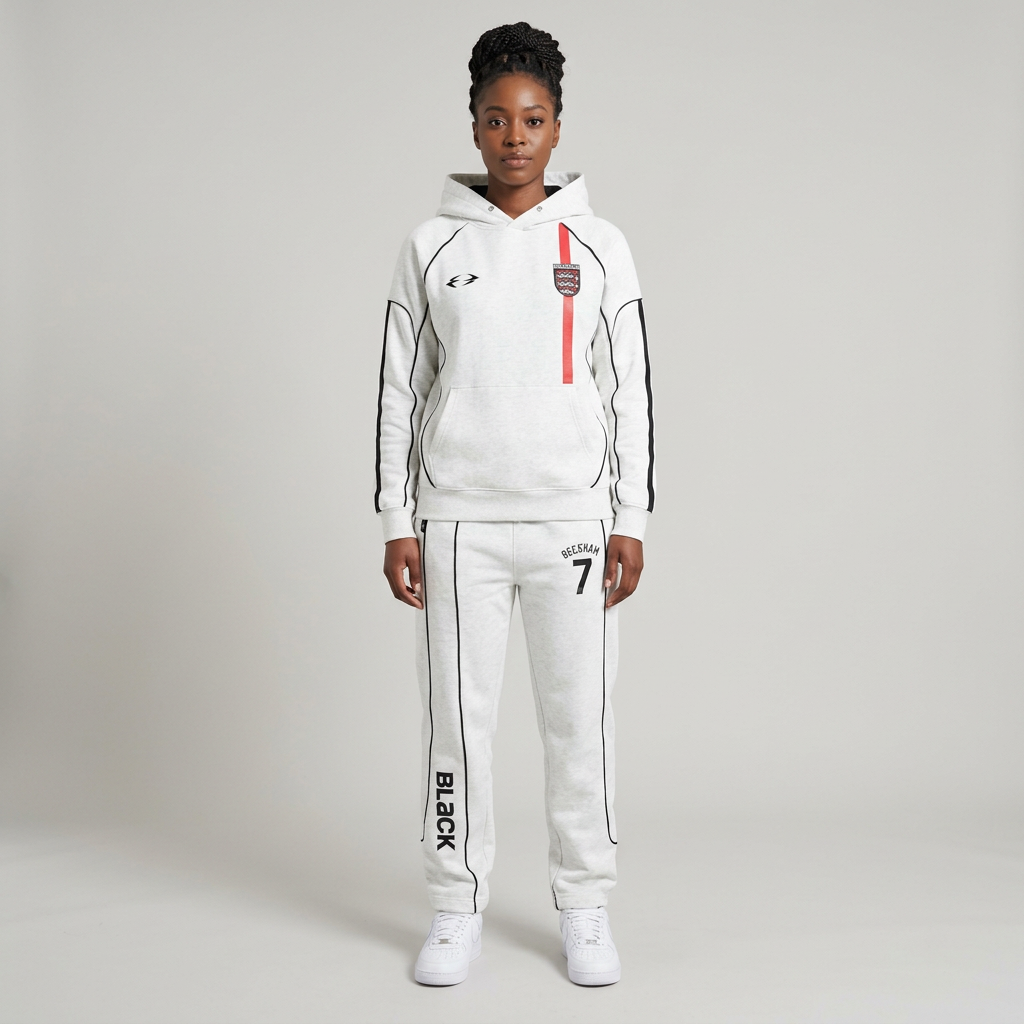 White set woman model