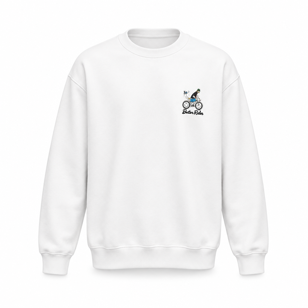 White sweatshirt ghost mannequin