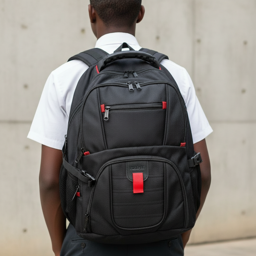 Yorepek Black Red Tactical – Teen Model Focus